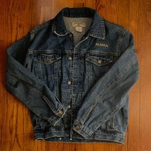 90’s style denim jacket.